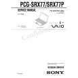 SONY PCGSRX77 Service Manual