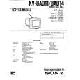SONY KV-8AD14 Owner's Manual