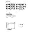 SONY KV-2037RS Owner's Manual