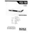 SONY FCG-700