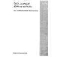 AEG LAV4840 Owner's Manual