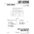 SONY LBTD205R Service Manual