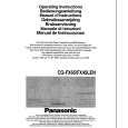 PANASONIC CQFX65LEN Owner's Manual