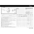 WHIRLPOOL AWT 4089 Quick Start