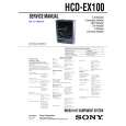 SONY HCDEX100 Service Manual