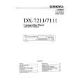 ONKYO DX7111 Owner's Manual