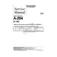 PIONEER A104 Service Manual