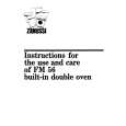 ZANUSSI FM56 Owner's Manual