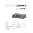 FISHER CR-W580 Service Manual