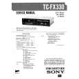 SONY TCFX330 Service Manual