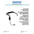 SHURE WH20 Owner's Manual