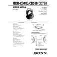 SONY MDRCD480 Service Manual