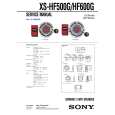 SONY XSHF500G Service Manual