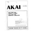 AKAI VSR110 Service Manual