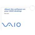 SONY PCV-LX1 VAIO Software Manual