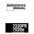 NAD 7020E Service Manual