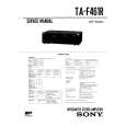 SONY TAF461R Service Manual