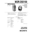 SONY MDR-DS5100 Service Manual