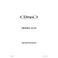 ONYX 125FA Owner's Manual