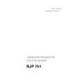 ROSENLEW RJP751 Owner's Manual