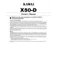 KAWAI X50D Owner's Manual