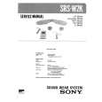 SONY SRSW2K Service Manual