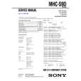SONY MHCS9D Service Manual