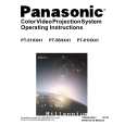 PANASONIC PT61HX41E Owner's Manual