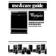 WHIRLPOOL DU9200XT4 Owner's Manual