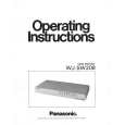 PANASONIC WJSW208 Owner's Manual