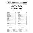 GRUNDIG SE6160 Service Manual