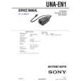 SONY UNAEN1 Service Manual