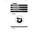 ELECTROLUX WT253 Owner's Manual