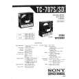SONY TC-707S Service Manual
