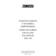 ZANUSSI ZOU544FTW Owner's Manual