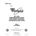 WHIRLPOOL SF3100ERW6 Parts Catalog