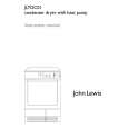 JOHN LEWIS JTDC01 Owner's Manual