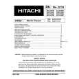 HITACHI 36FX49B Owner's Manual