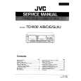 JVC TDW30 Service Manual