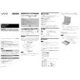 SONY VGP-FL11 VAIO Owner's Manual