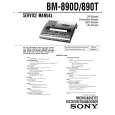 SONY BM-890D Service Manual