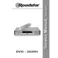 ROADSTAR DVD2020H Service Manual