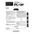 PIONEER PL-3F Owner's Manual