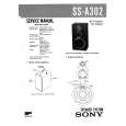 SONY SSA302 Service Manual