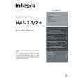 INTEGRA NAS 2.3 Owner's Manual