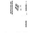 ZANUSSI ZGF640X Owner's Manual