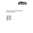 JUNO-ELECTROLUX JDU1450S Owner's Manual