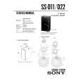 SONY SS-D11 Service Manual