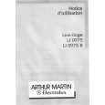 ARTHUR MARTIN ELECTROLUX LI0975B Owner's Manual