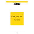 ZANUSSI ZGK10S Owner's Manual